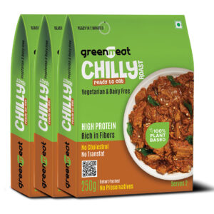 Greenmeat Chilly Roast–Ready to Eat–Pack of 3